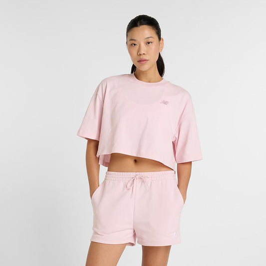Logo Oversized Jersey T-Shirt Pink