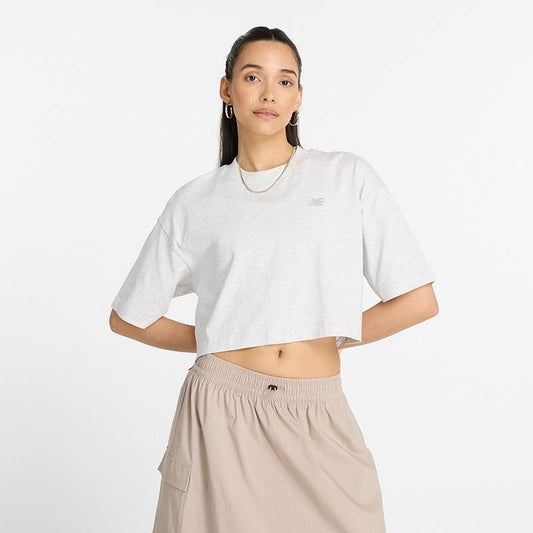 Logo Oversized Jersey T-Shirt White
