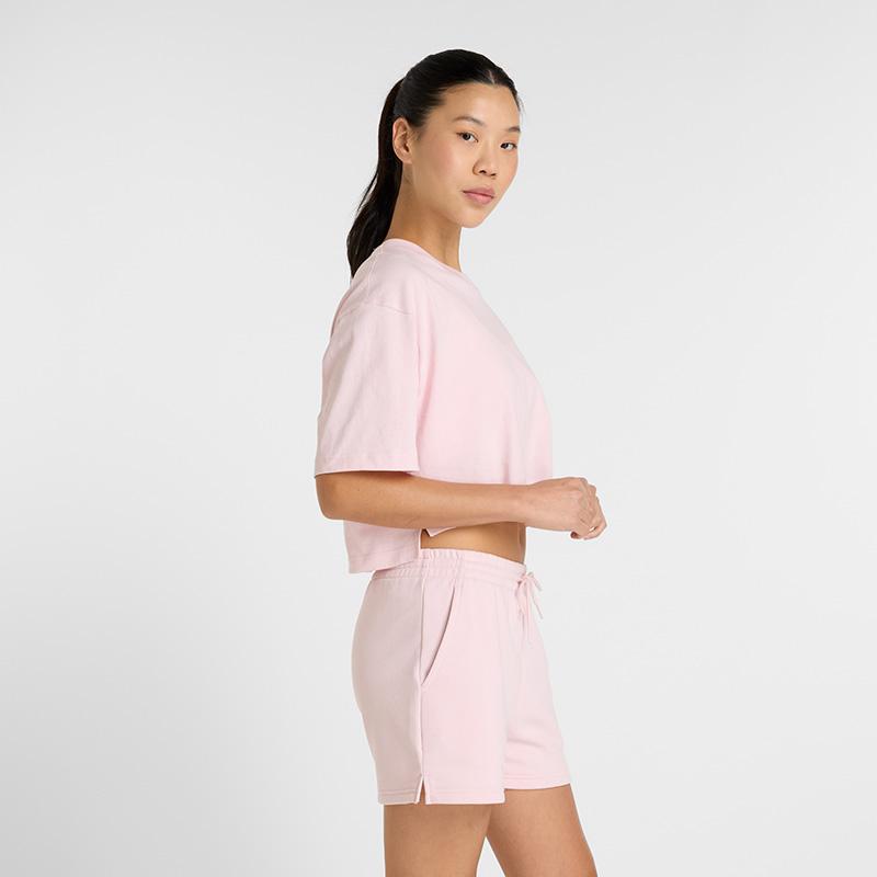 Logo Oversized Jersey T-Shirt Pink