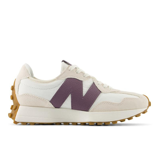 New Balance 327 Beige y purpura (Women's)