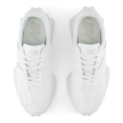 New Balance 327 total white de cuero