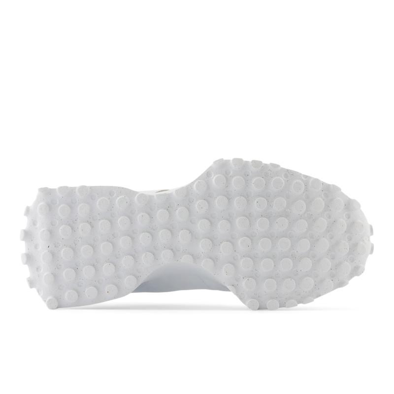 New Balance 327 total white de cuero