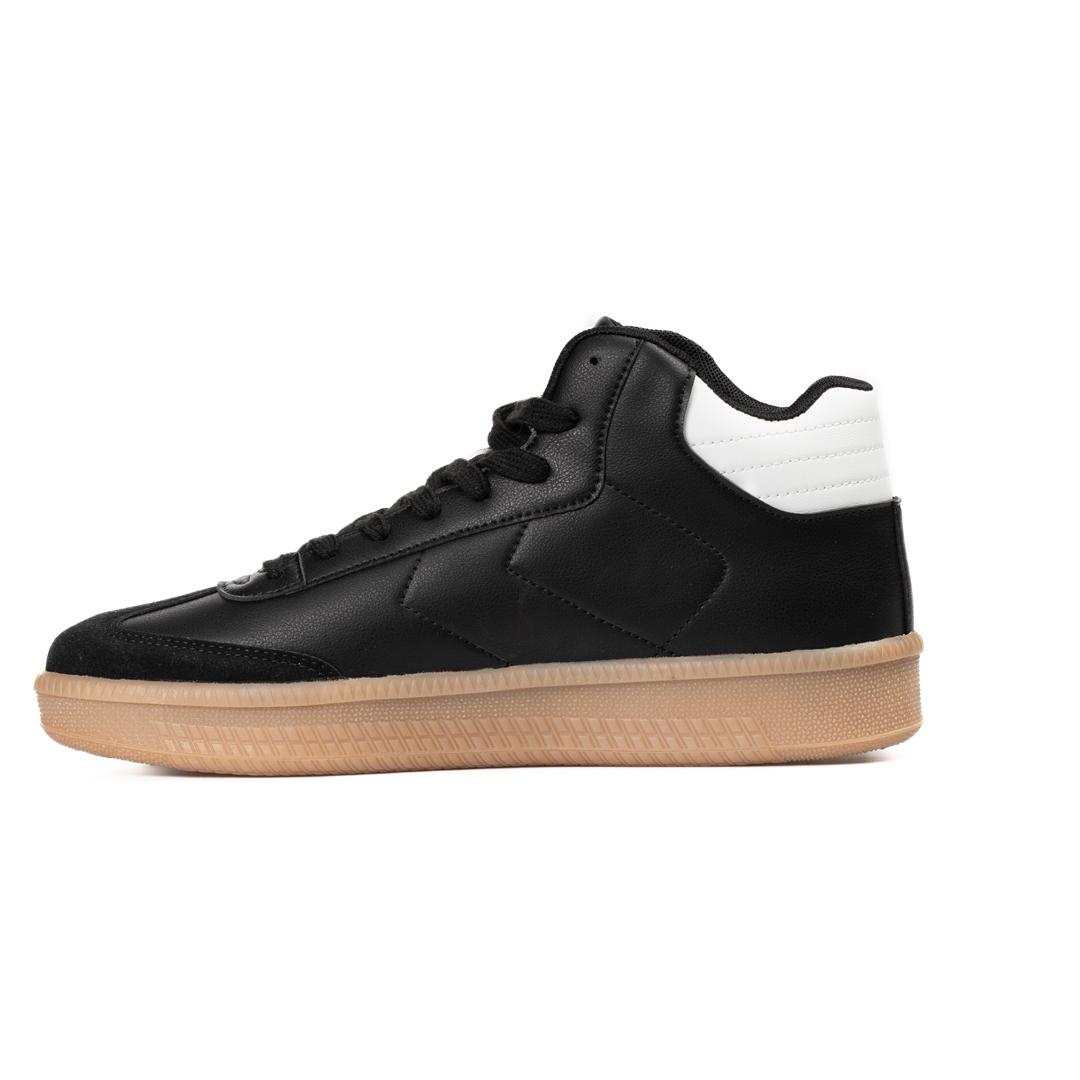 Calzado Casual de Caballero Ocean Pacific Botas Negras y Blanco