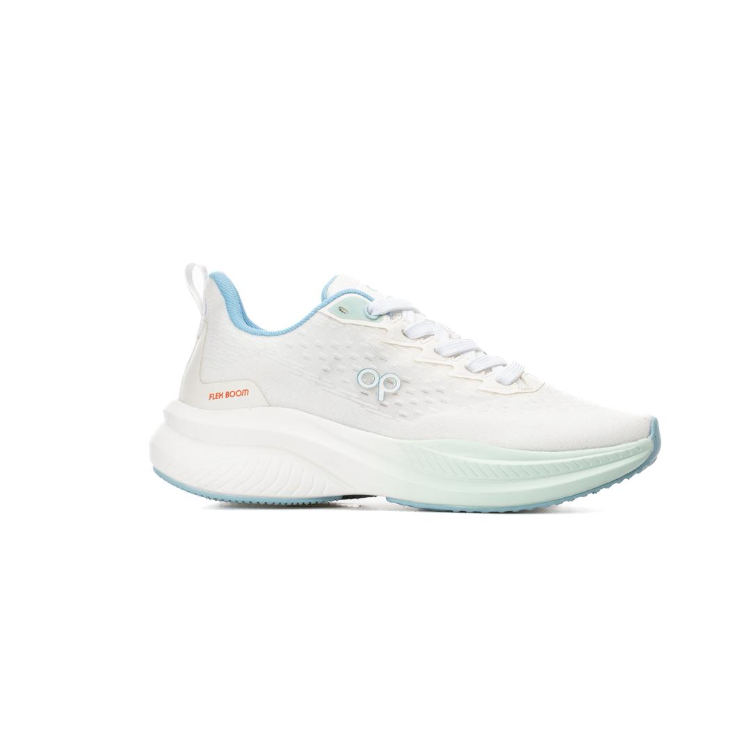 Calzado deportivo para dama Ocean Pacific Blanco y Azul