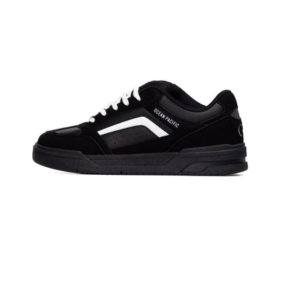 Zapatos Casuales Ocean Pacific Skate Streetwear para Caballero – Negro/Blanco