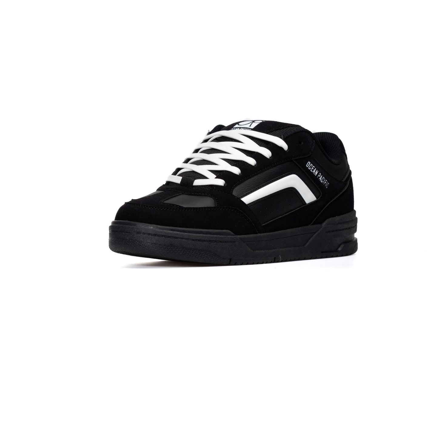 Zapatos Casuales Ocean Pacific Skate Streetwear para Caballero – Negro/Blanco