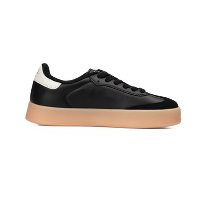 Zapatos Casuales Ocean Pacific Platform Pace para Dama – Negro/Suela Gum