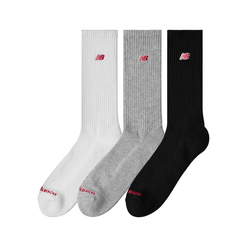 3 Pack calcetines Patch Logo Crew