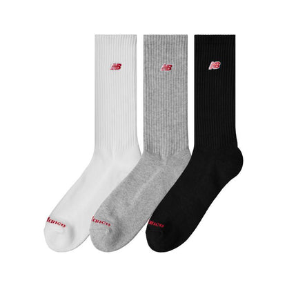 3 Pack calcetines Patch Logo Crew