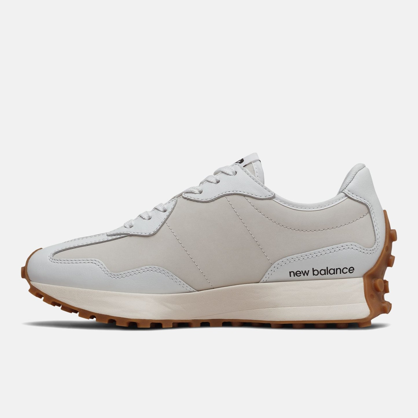 New Balance 327 Cuero Blanco