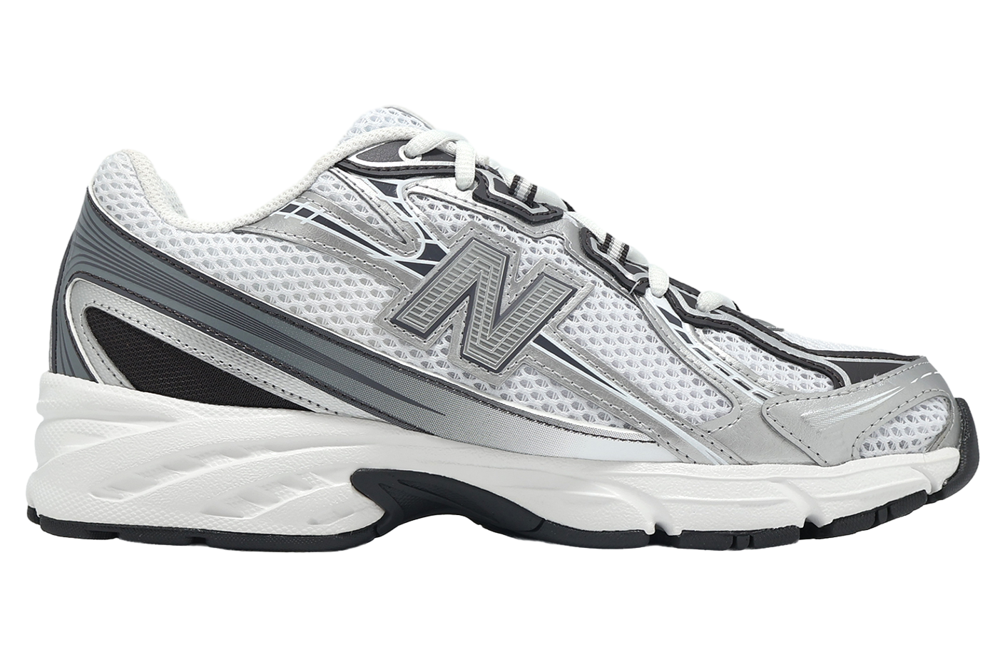 New Balance 740 Blanco/Plata/Negro
