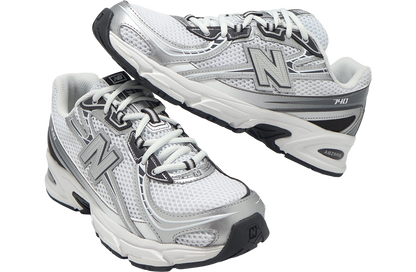 New Balance 740 Blanco/Plata/Negro