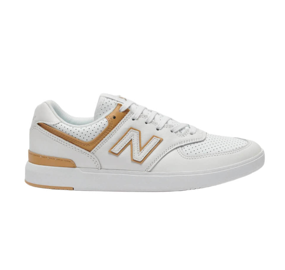 Calzado Deportivo New Balance CT574 Blanco y Beige