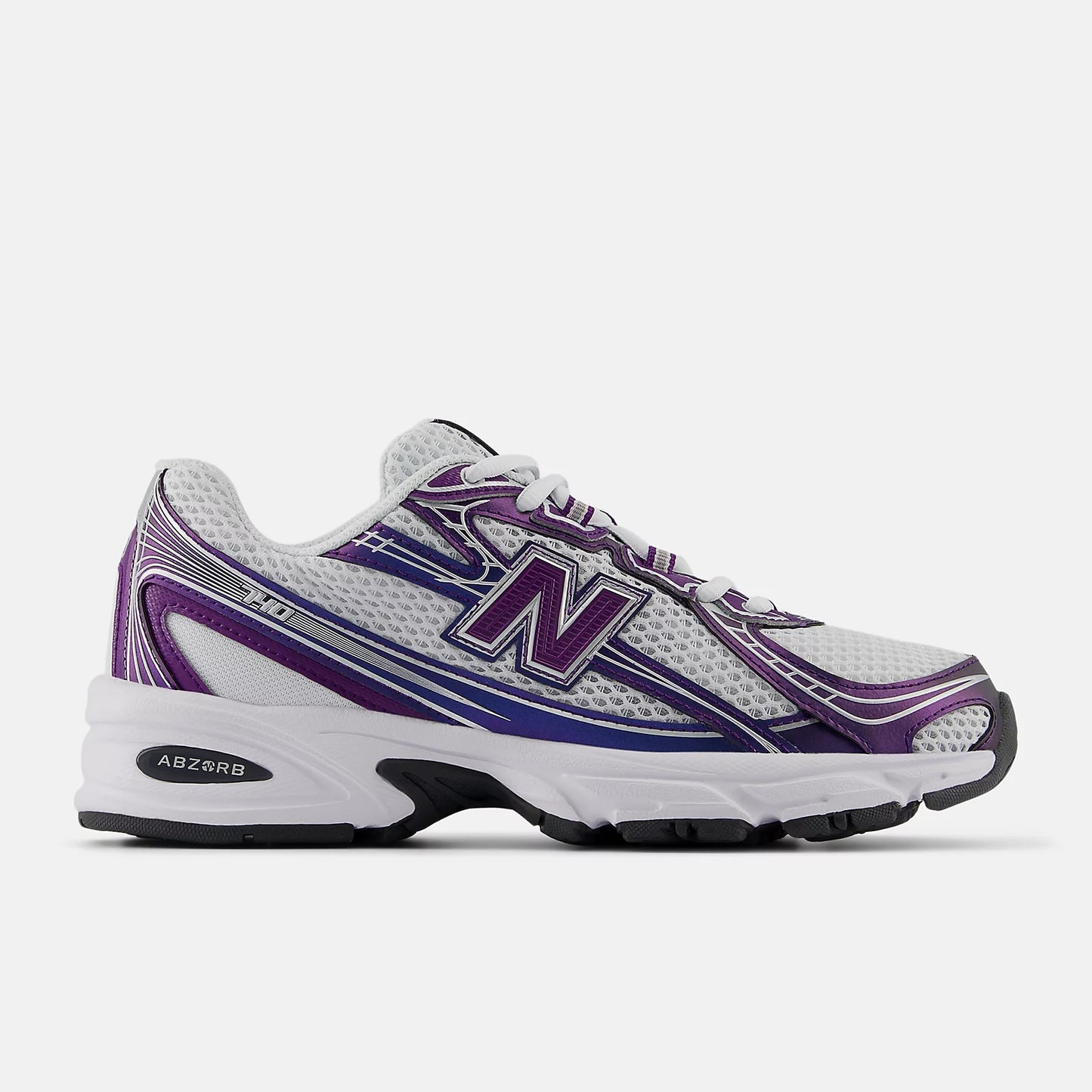 Calzado Deportivo New Balance 740 Purpura y Blanco