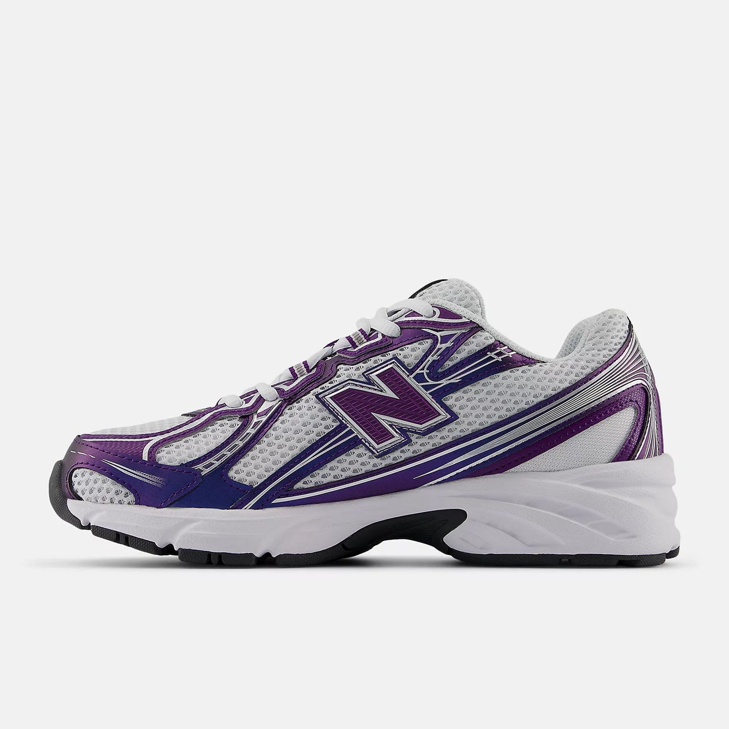 Calzado Deportivo New Balance 740 Purpura y Blanco